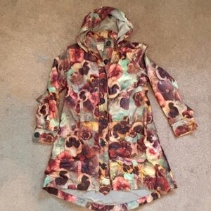 Women's Floral Avoca raincoat size S